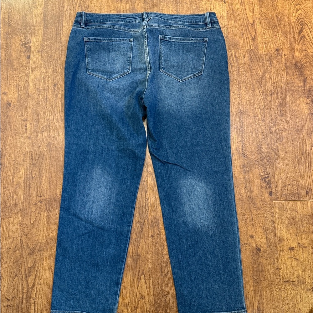 Liz Claiborne Girlfriend Jeans size 16 in EUC! - Picture 4 of 5